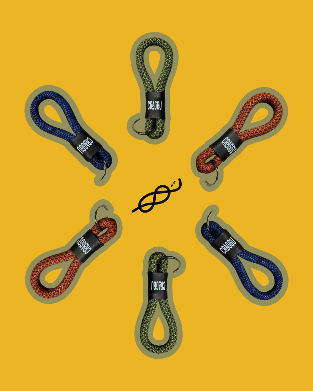 Craggu Keychain - OG RGB