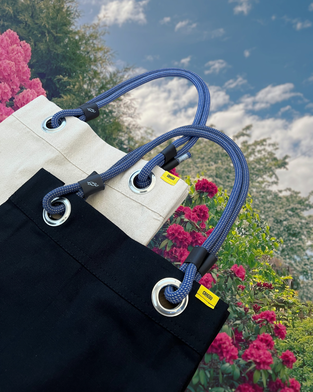 Craggu Rope Tote - BIG Blue