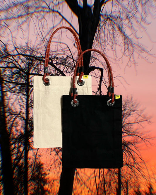 Craggu Rope Tote - Lunar Red