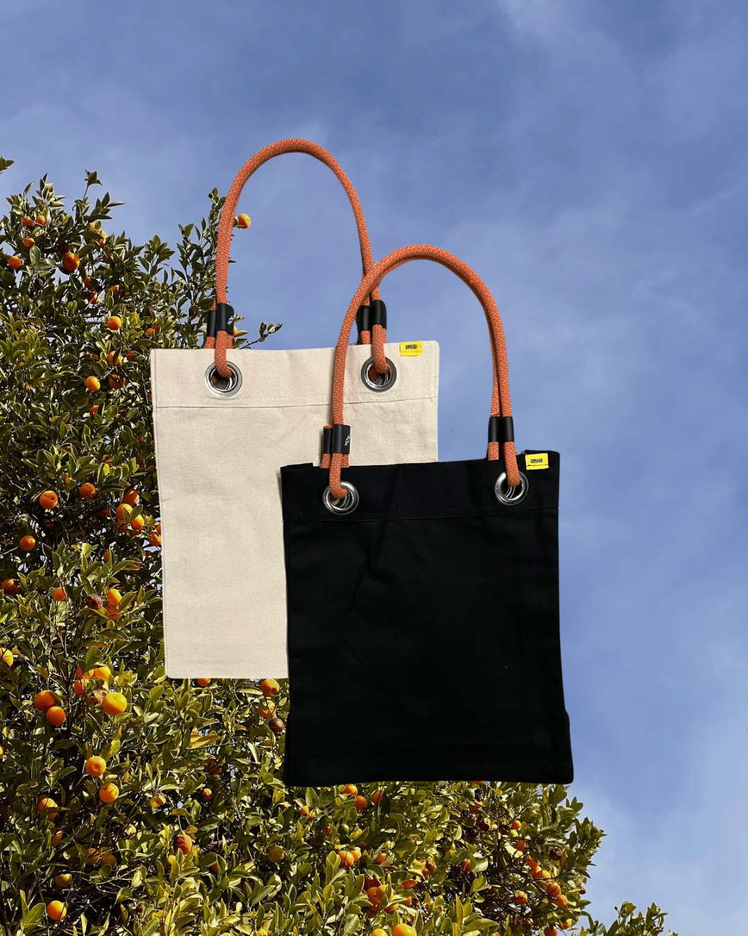 Craggu Rope Tote - Citrus Woo